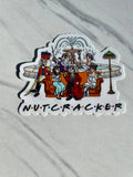 Nutcracker "Friends" Sticker, Christmas Sticker, 2 sizes