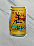 Tendu En Croix Dance Sticker, 2.2" x 4", 3 color options