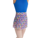 Le Jardin Printed Mesh Wrap Skirt 12186W