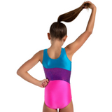 Level Up 3 Panel Tank Leotard - Girls - 12027C