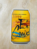 Tendu En Croix Dance Sticker, 2.2" x 4", 3 color options