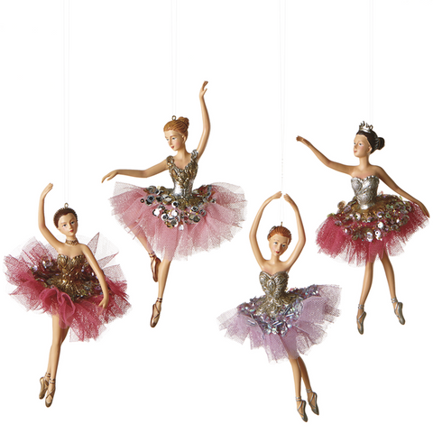 Resin and Nylon Ballet Ornament
