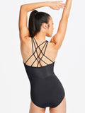 Camisole Leotard with Geometric Strap Back - 11292W