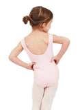 Sweet Kisses Mesh Yoke Tank Leotard - 11594C