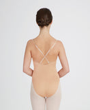 Ladies Camisole With Clear Adjustable Straps - 3532