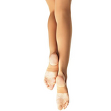 Capezio Ultra Soft stirrup tights caramel