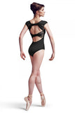 Twin Plait Back Bow Cap Sleeve Leo - MJ7178
