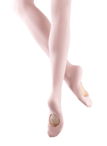 Bloch Seamed Adaptatoe Tights Pink