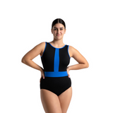 Color Pop Boatneck Leotard - 12018