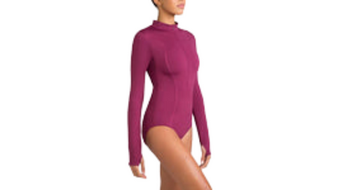 Ladies Long Sleeve Leotard - 10913W