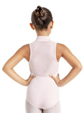 Glitter Glam Zip Front Leotard - 11908C