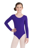 Team Basics Child Long Sleeved Leotard - TB134C
