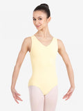 Studio Collection Pinch Front V Neck Leotard SE1008