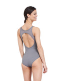High Neck Leotard with Dramatic Keyhole Back - 11291W