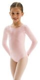 Long Sleeve Cotton Leotard - 2102