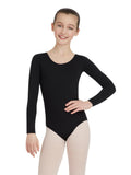 Team Basics Child Long Sleeved Leotard - TB134C