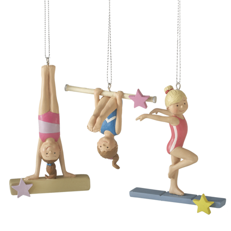 Gymnast Ornament - 110658