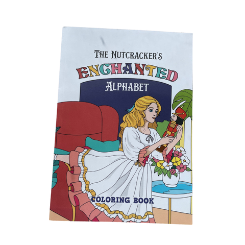Nutcracker's Enchanted Alphabet Christmas Coloring Book