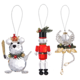 Teeny Nutcracker Ornaments - KK662