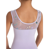 Star Struck Mars Mesh Back Leotard - Girls 12104C