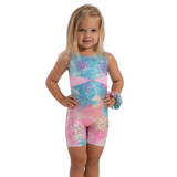 Unicorn Disco Stardust Biketard - Child - 12303C