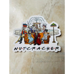 Nutcracker "Friends"  Vinyl Sticker