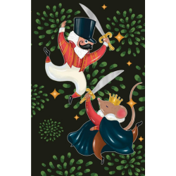 Nutcracker Battle Scene Lined Journal