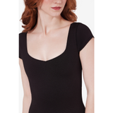 Marbled Haze Portoro Cap Sleeve Leotard- F12413W