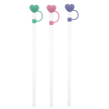 Heart Straw Topper Set - ER73385