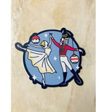 Nutcracker Pas De Deux Dance Christmas Sticker