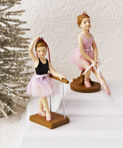 Resin Ballerina Ornaments