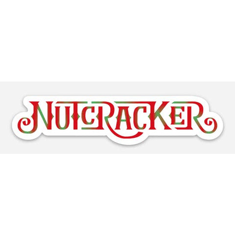 Holiday Nutcracker Vinyl Sticker