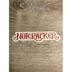Nutcracker Vinyl Sticker