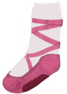 Pink Pointe Slipper Heavy Weight Sock