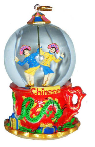 Mini Chinese Dancers Snow Globe- 45mmCH